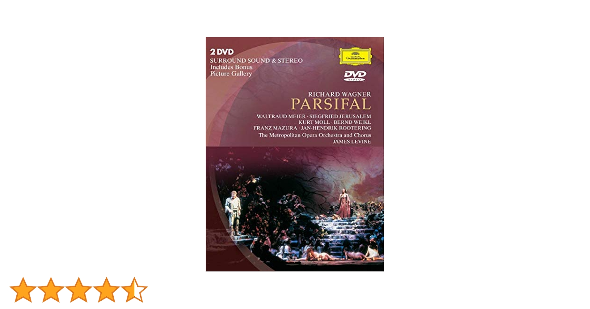 (未使用･未開封品)　Wagner: Parsifal [DVD] wyeba8q Wagner: Parsifal [DVD]: Amazon.es: Bernd Weikl, Jan-Hendrik